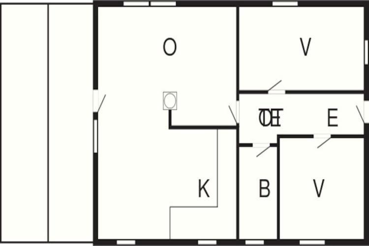 5 Person Holiday Home In R M Kongsmark Kültér fotó